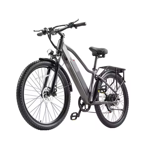 Overseas warehouse one piece delivery mountain electric power bicycle mechanical disc brake