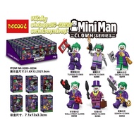 Decool 0289-0294 Joker Series Minifigure 6 design@set
