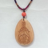 有保佑的禮物 ㊣印度老山檀香木護身項鍊-天上聖母 媽祖娘娘