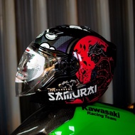 Nhk GLADIATOR ASSASIN SAMURAI DOUBLE VISOR HELMET