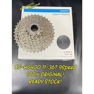 SHIMANO ALIVIO HG400 CASSETTE CS-HG400 CASSETTE 11-28T 11-36T 9 Speed Original SHIMANO MTB Cassette 