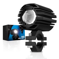 Novsight 2.5" LED Motorcycle Pod Light - Tricolor 3-Mode IP68 Waterproof Headlight Spotlight