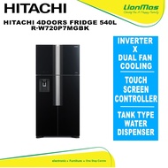 HITACHI 4 Doors Fridge R-W720P7MGBK