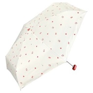 Hello Kitty 凱蒂貓 完全遮光晴雨兼用五摺日傘 50cm｜100% UV防護 摺疊遮陽傘 縮骨遮 雨傘 日本平行進口