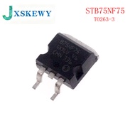 10Pcs/Lot STB75NF75 B75NF75 75NF75 80A75V TO-263 In Stock New