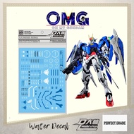 Dalin Water Decal  P07 PG 00 Raiser Water Decals 00 Raiser Water Decal OO Raiser Water Decal OO Raiser Gundam OMG