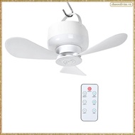 [K O G X] Portable Rechargeable 2-In-1 Camping Fan with LED Light, Remote Control for Tent, Travel, 