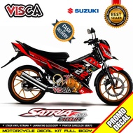 Decal Satria Fu Facelift 2014 Full Body Stiker Satria Fu Facelift 2014 Full Body Striping Satria Fu 