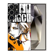 Suitable for Samsung A90 Phone Case S25Ultra Anime S23 Glass Case A90 One Piece S24 Protective Case 