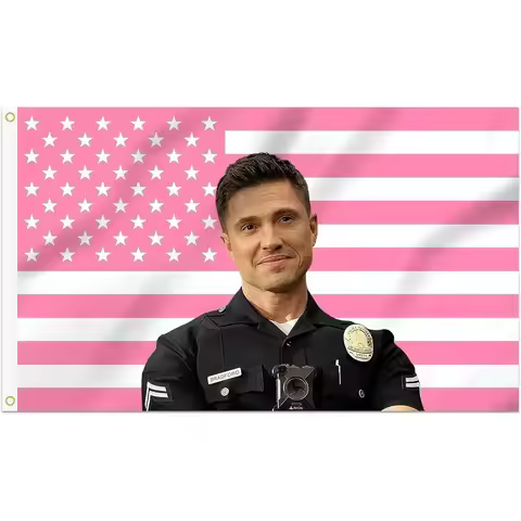 Eric Winter Tim Bradford 3x5 Flag Tapestry with 2G, Double Stitched, Wall Hanging Room, College Dorm