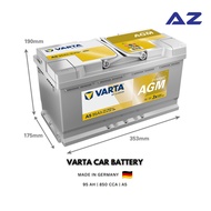 VARTA CAR Battery 95Ah AGM (A5) CCA - 850Amps | Made in Germany