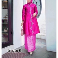 Sequin Brocade Malay Dress // KURUNG KEBAYA