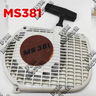 MESIN MS381 RECOIL STARTER PULL CRANK HOOD CHAIN SAW SENSO SINSO 038 MS 381 STHIL STIHL