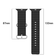SJ@ Ocean Silicone Strap For APP*LE Watch Ultra 49mm series 8 7 6 5 4 3 SE 2 1 for I*WATCH 45mm 41mm