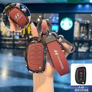 Zinc Alloy Remote Car Key Case Cover For Hyundai H1 / i20 / Elantra / Creta action 2022/ Elantra / T