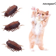 NOVAGEAR​ Cockroach Pet Cat Puppy Novelty Gag Toys Kitten Battery