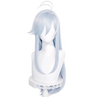 86 Eighty Six Cosplay Wig Vladilena Milize Cosplay Wig Bloody Regina 75cm Long Light Blue Synthetic 