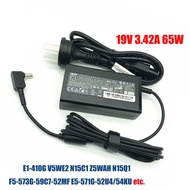 For Acer Laptop AC Adaptor E1-410G V5WE2 N15C1 Z5WAH N15Q1 F5-573G 59C7 52MF E5-571G 52U4/54KU V5-47