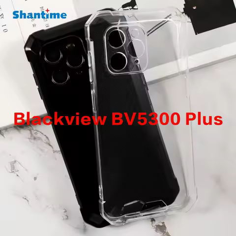 Case for Blackview BV5300 Plus TPU Shockproof Rubber Cover Protective Flexible Shell