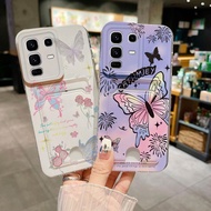 เคสมือจับสำหรับโทรศัพท์มือถือการ์ดลายผีเสื้อหลากสีสำหรับ NOTE Infinix 50S 50 50X50 Pro 50 + 5G 2025ป