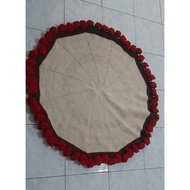 handmade rose blanket boquet crochet