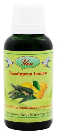 Benje Yans Eucalyptus Lemon Essential Oil 30ml and 10ml. Pure and Natural. Rejuvenating. Refreshing. Aromatherapy. Diffuser.