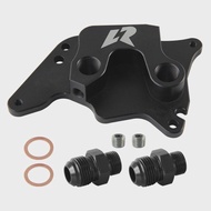 LR AN10 Oil Cooler Filter Adapter Plate For BMW Mini Cooper S Supercharger R56 Engine 1.6L Turbo 200