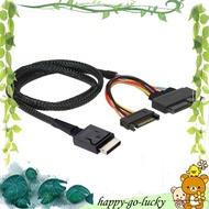 [xinggao.vn] Gen 4 Oculink SFF-8611 4I to PCIe SFF-8639 U.2 NVMe with SATA 15P Male Power Server Cab