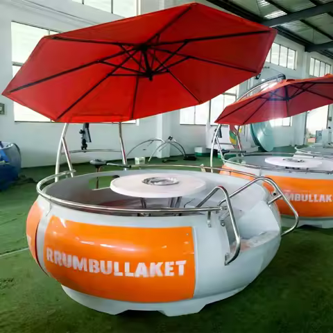 Inflatable pontoon for sale Water Banana Boat BBQ Donuts Park Vacation Boat with Engine Canada Infla