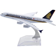 1:400 16cm A380 Singapore Airlines Metal Airplane Model Plane Toy Plane Model