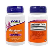 Melatonin 3MG 3MG BY NOW SLEEP SUPPLEMENT - Good SLEEP SUPPLEMENT