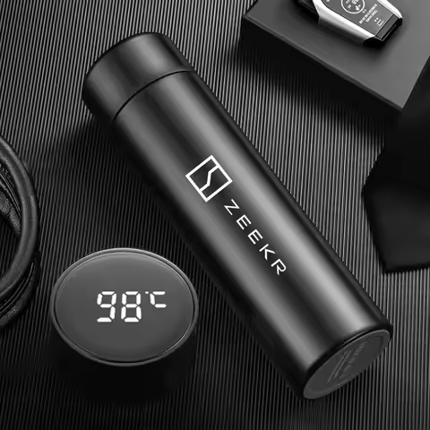 Car Insulated Cup 500ml Water Cup Coffee Tea Thermos For Zeekr 001 009 7X 007 007GT 001FR Zeekr X Ze