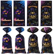 50pcs Halloween Flat Pocket Packaging Bag Snack Candy Gift F246, F246