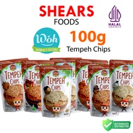 WOH Handcrafted Tempeh Chips by Shears 100gms