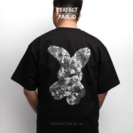 ADLV Acme De La Vie Bear Doll Fuzzy Rabbit Black Tee 100% Original