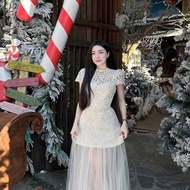 HotGirl High Quality Designer Lace Lady's Dress