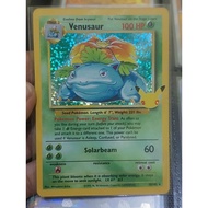 Pokemon TCG: Venusaur 25th Anniversary Card