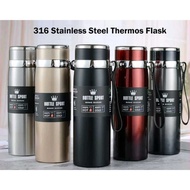 THERMOS BOTTLE VACUUM CUP FLASK BOTTLE 316 Stainless Steel 800ml/1000ml Kitchenware Heater