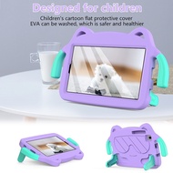 Kids Safe EVA Cartoon Cat Handle Stand Shockproof Protective Tablet Cover Case for Samsung Galaxy Ta