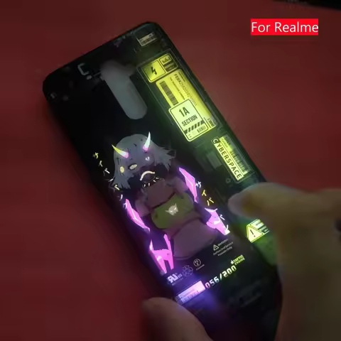 LED Coque Capa For Realme GT Master Edition Cover For Realme GT Master GT Neo 2 X50 X7 X2 Pro 8 7 Gl