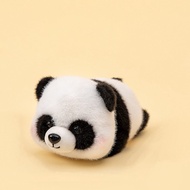 TANFU Chó Border Collie Kẹp búp bê gấu trúc Chó Husky Thỏ nhỏ Đồ chơi nhồi bông gấu trúc Dễ thương T