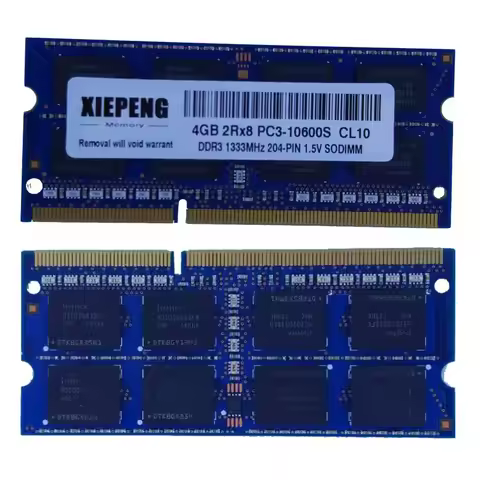 Laptop Memory 8GB 2Rx8 PC3-10600S RAM DDR3 4G 1333MHz pc3 10600 for HP 4431S 4331S 4326S 8440P 8470P