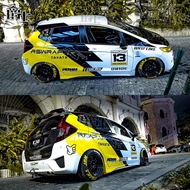 NPC | สติกเกอร์รถสไตล์แข่งรถแบบส่วนบุคคลสำหรับ Fit GK5