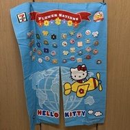 7-11 Hello Kitty Flower Nations 掛簾