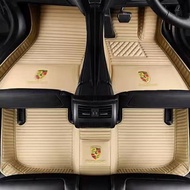 Right-hand drive For PORSCHE Cayman Macan Taycan Panamera Boxster Car Floor Mats Straight design Car