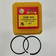 MESIN 5800 Ring Set piston Small senso sinso chainsaw Engine pistonRing 58cc 45.2mm 55cc 5500