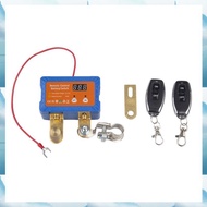 [W F S B] Battery Disconnect Switch 140A for Car Remote for Vehicle 12V/24V Battery Switch Up to 100