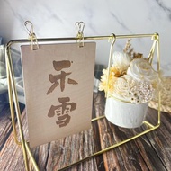 2F【鞦韆架搖籃花盆】可客製/開幕禮/乾燥花/開店/開業/乾燥花盆