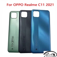 Back Cover For OPPO Realme C11 2021 Back Battery Door Rear Housing Case Shell replacement