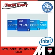 INTEL CORE 13TH GEN i5 i7 i9 CPU  - 13400F/13400/13500/13600KF/13600K/13700/13700F/13700KF/13700K/13900/13900K/13900KF